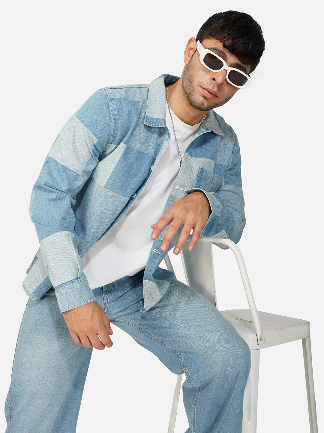 Patchwork Shacket