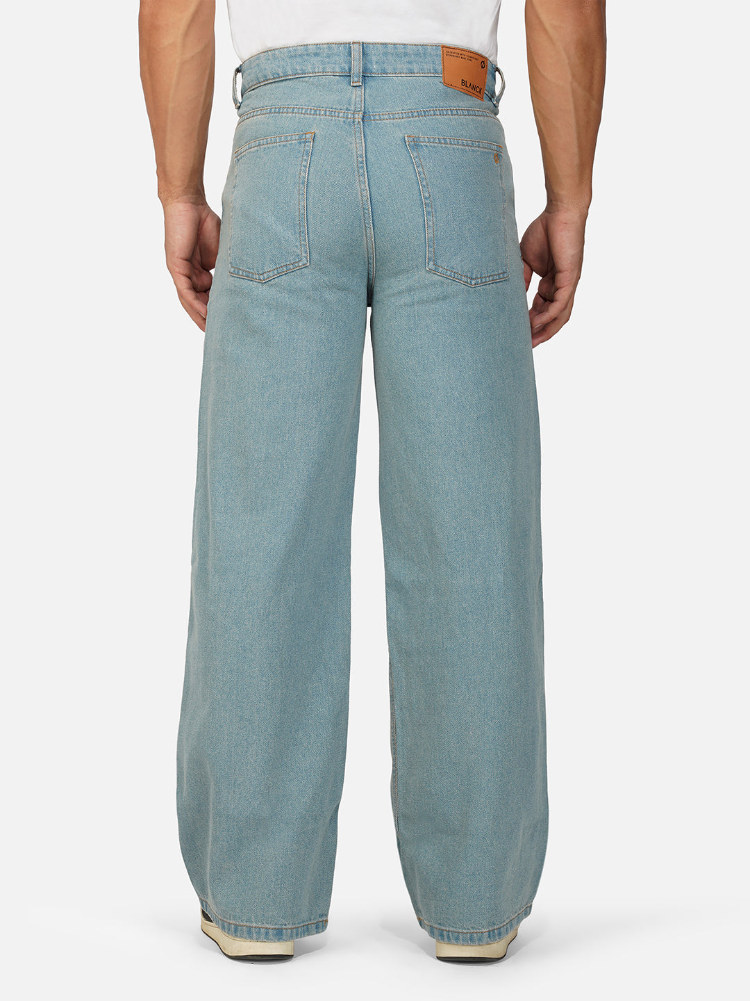 Baggy Tinted Ripped Jeans