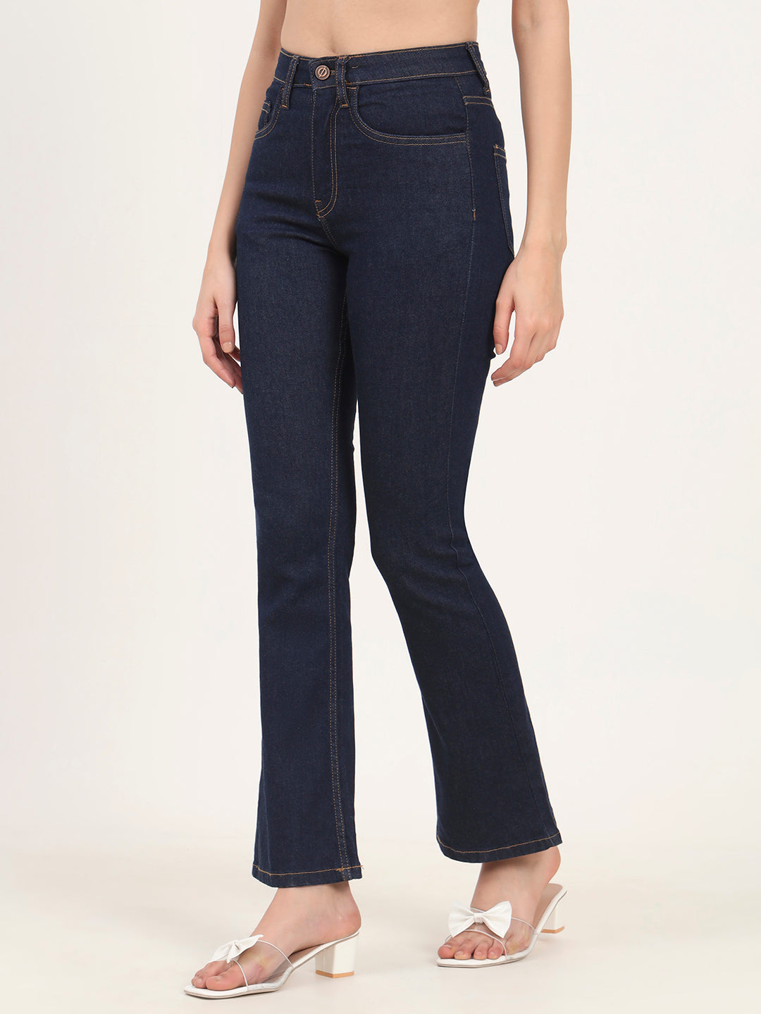Clean Indigo Bootcut Jeans