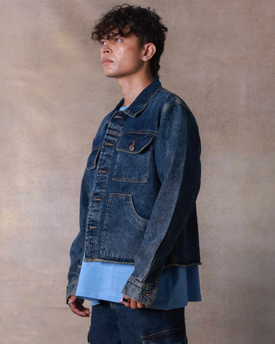Cropped Tinted Jacket