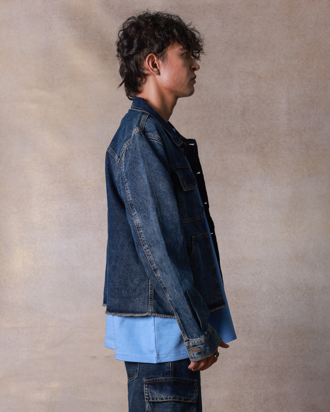 Cropped Tinted Jacket