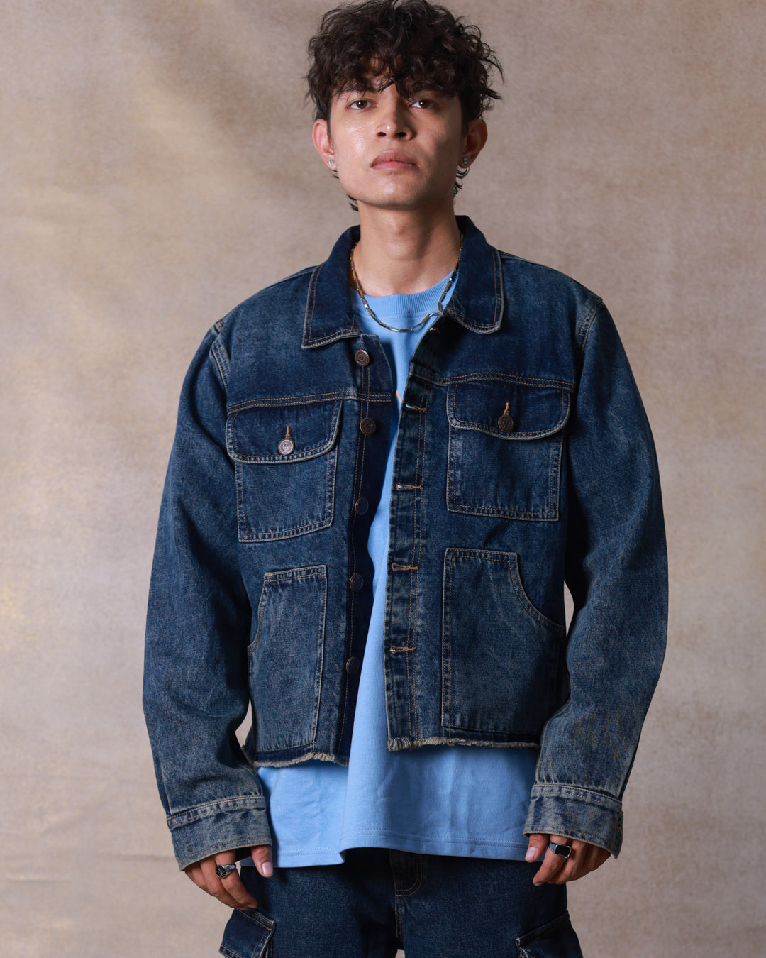 Cropped Tinted Jacket