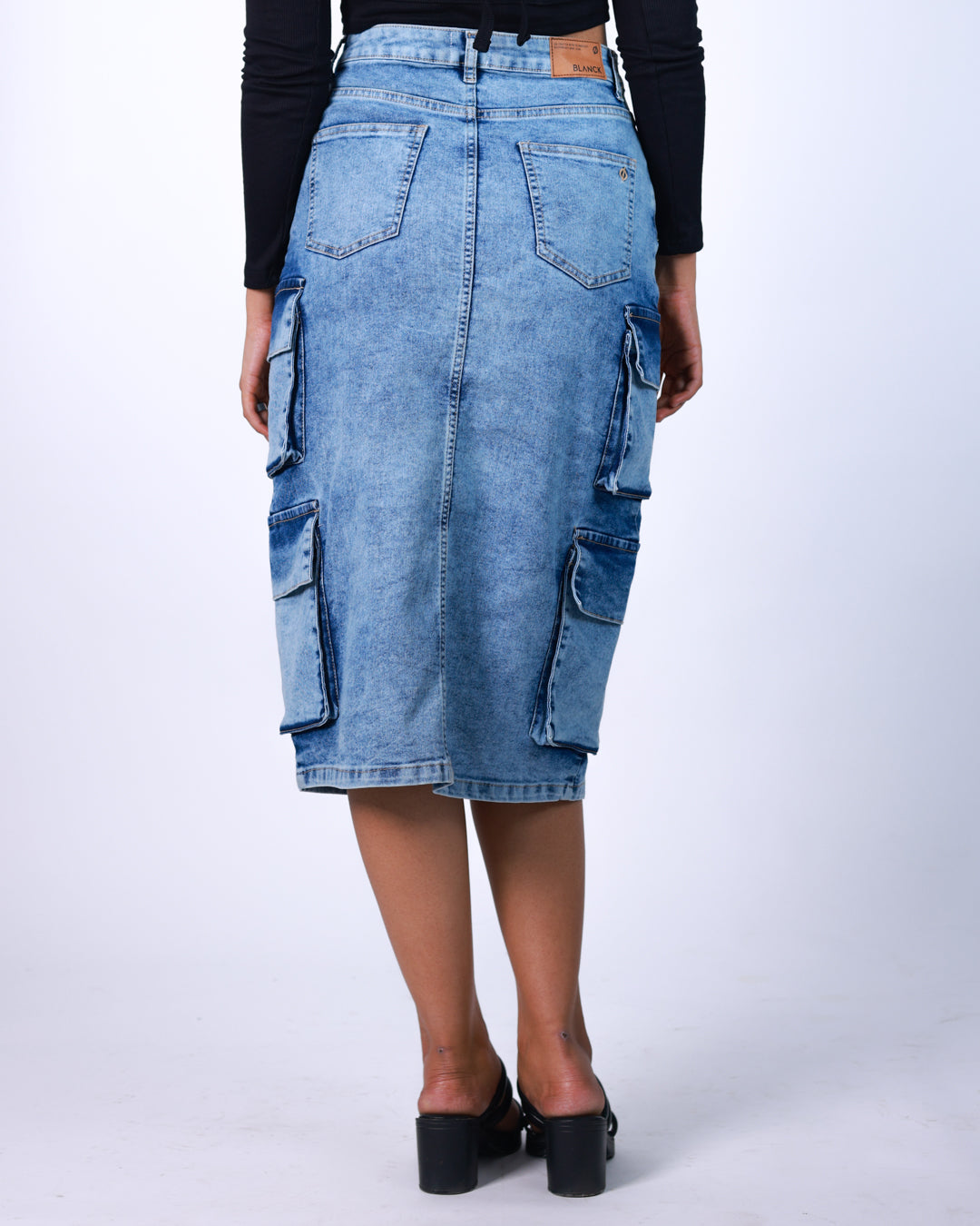 Muti Pocket Cargo Skirt