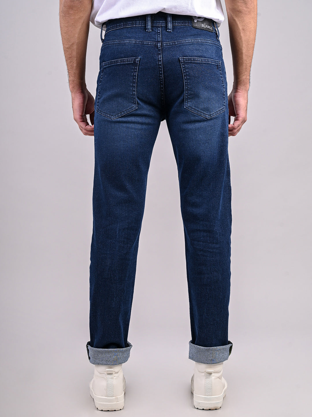 Classic Dark Wash Slim Fit Jeans