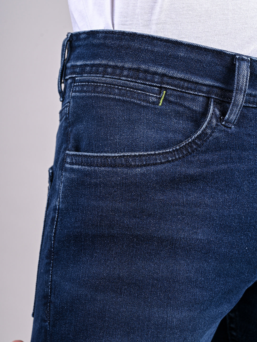 Classic Dark Wash Slim Fit Jeans