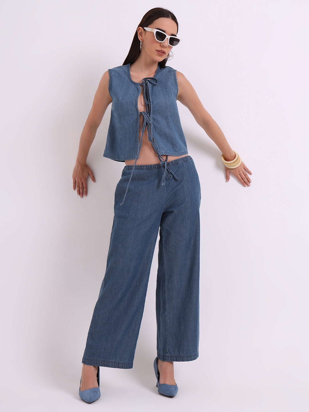 Loose Fit Drawstring Pants