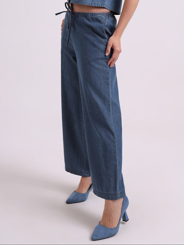 Loose Fit Drawstring Pants