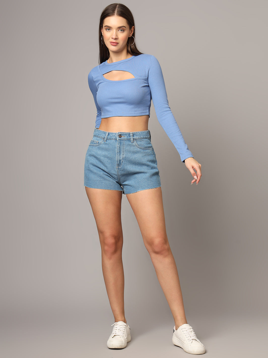 Basic Denim Shorts