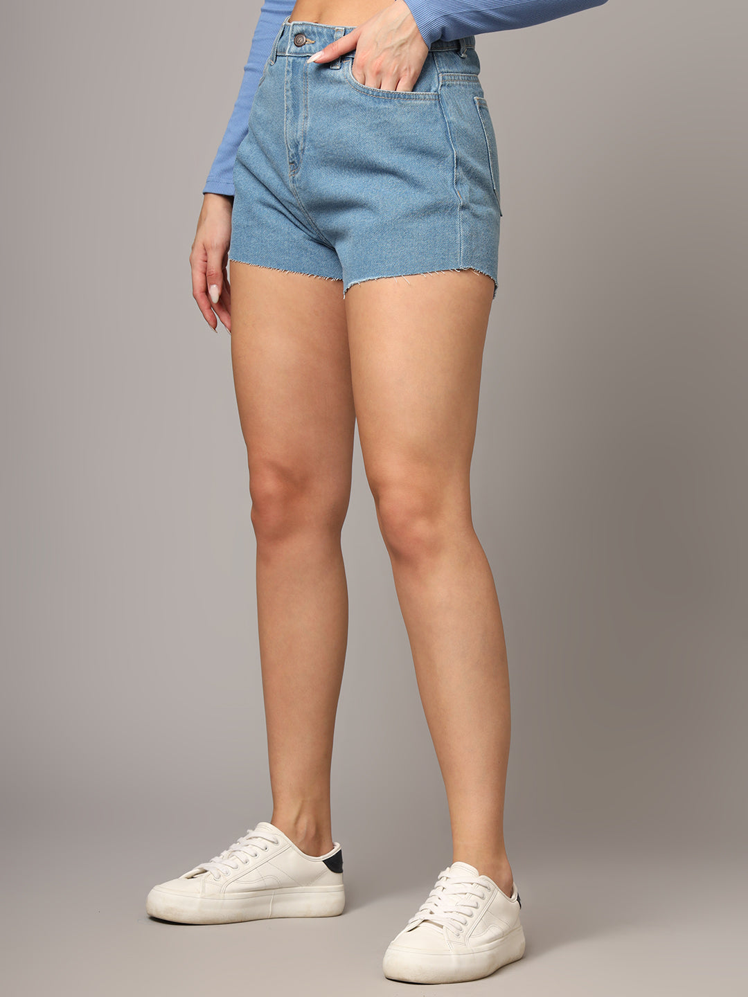 Basic Denim Shorts
