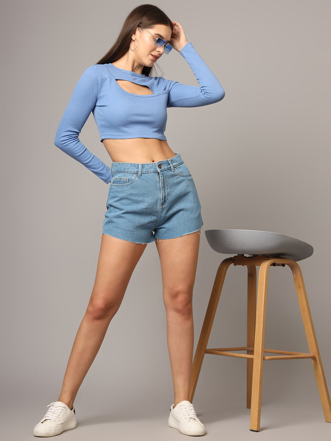 Basic Denim Shorts