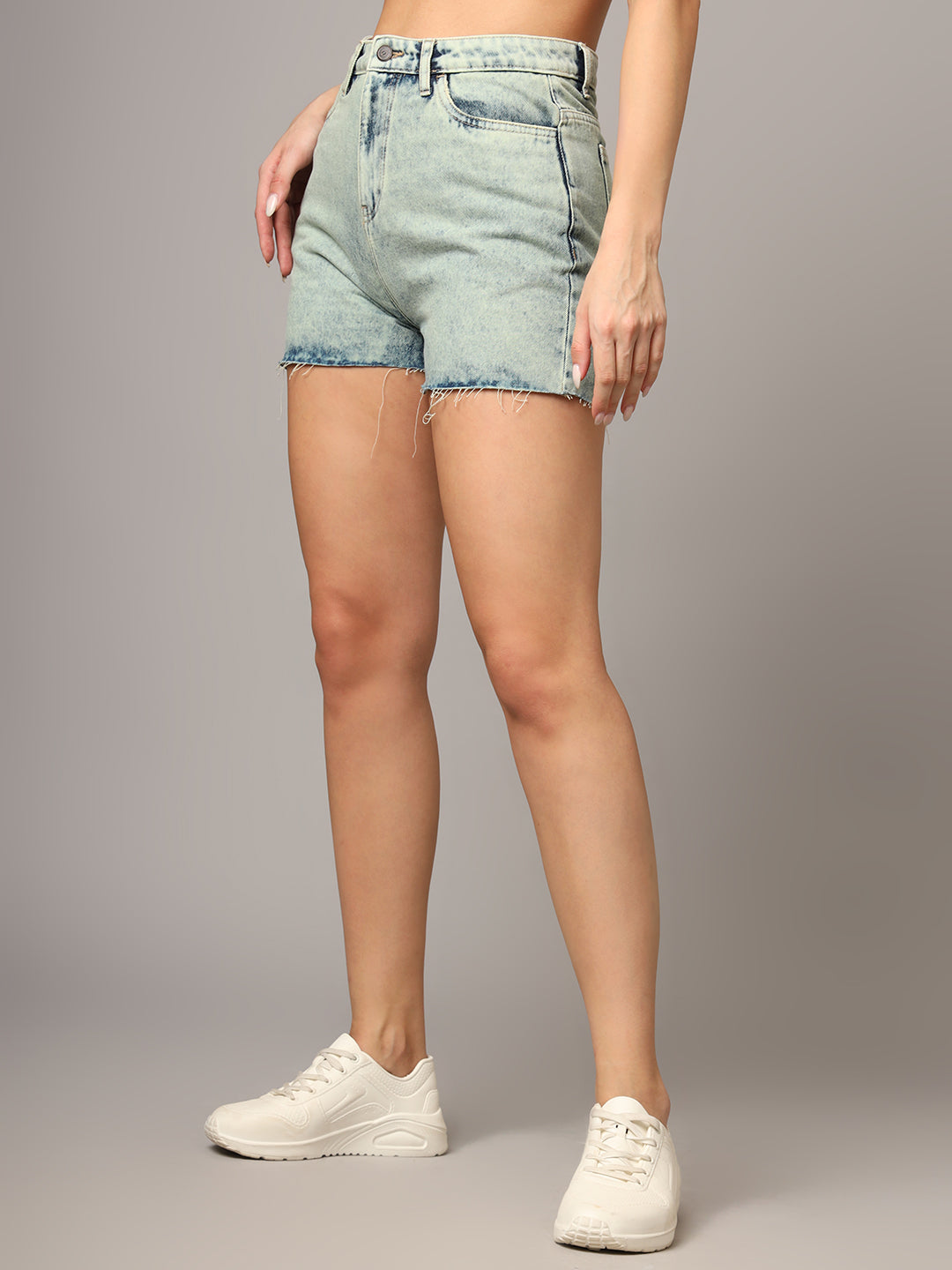 Tinted Green Summer Shorts