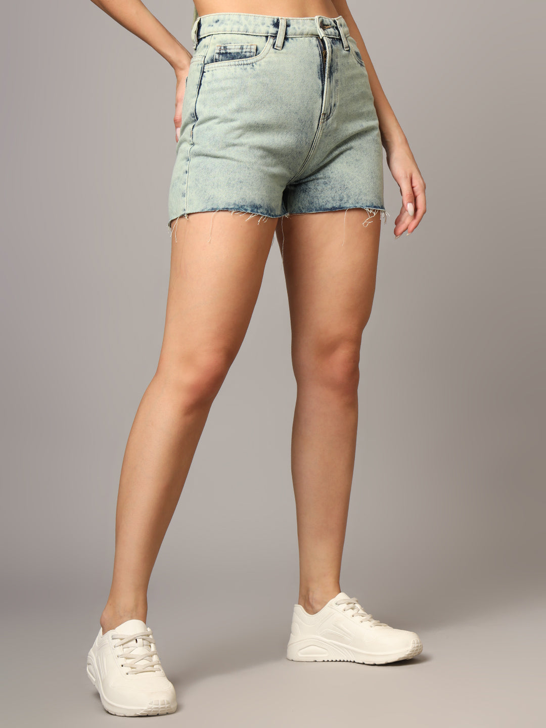 Tinted Green Summer Shorts