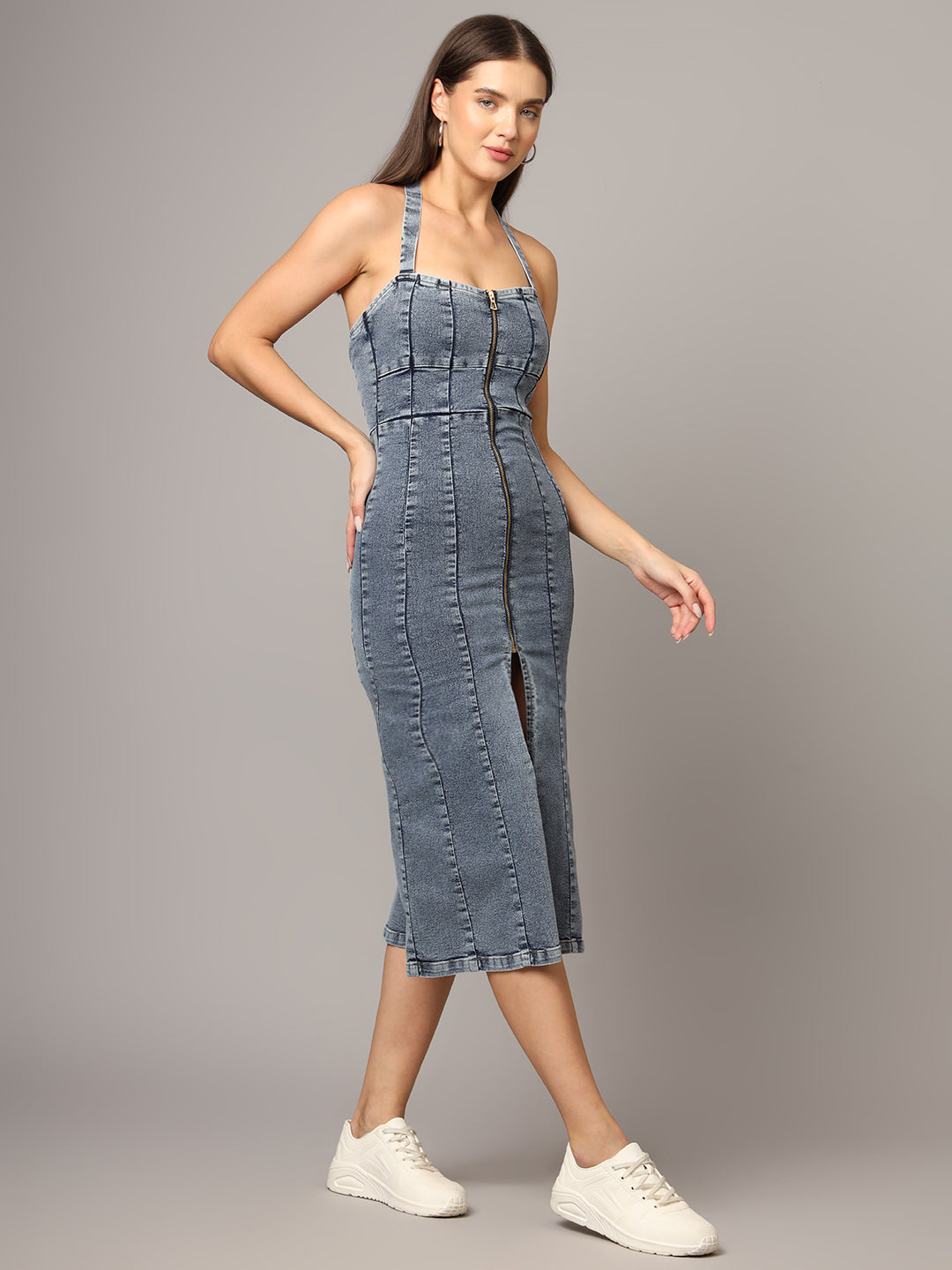 Denim dress