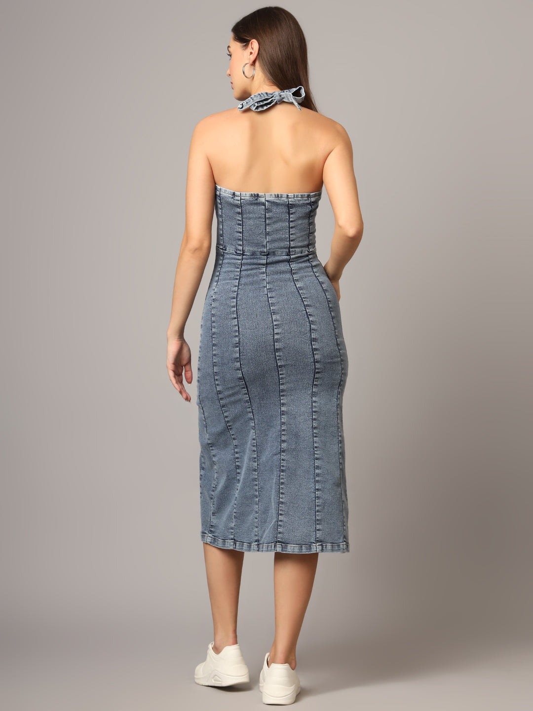 Denim dress