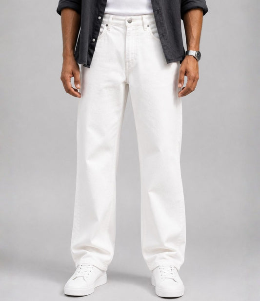 The Classic Comfort White jeans