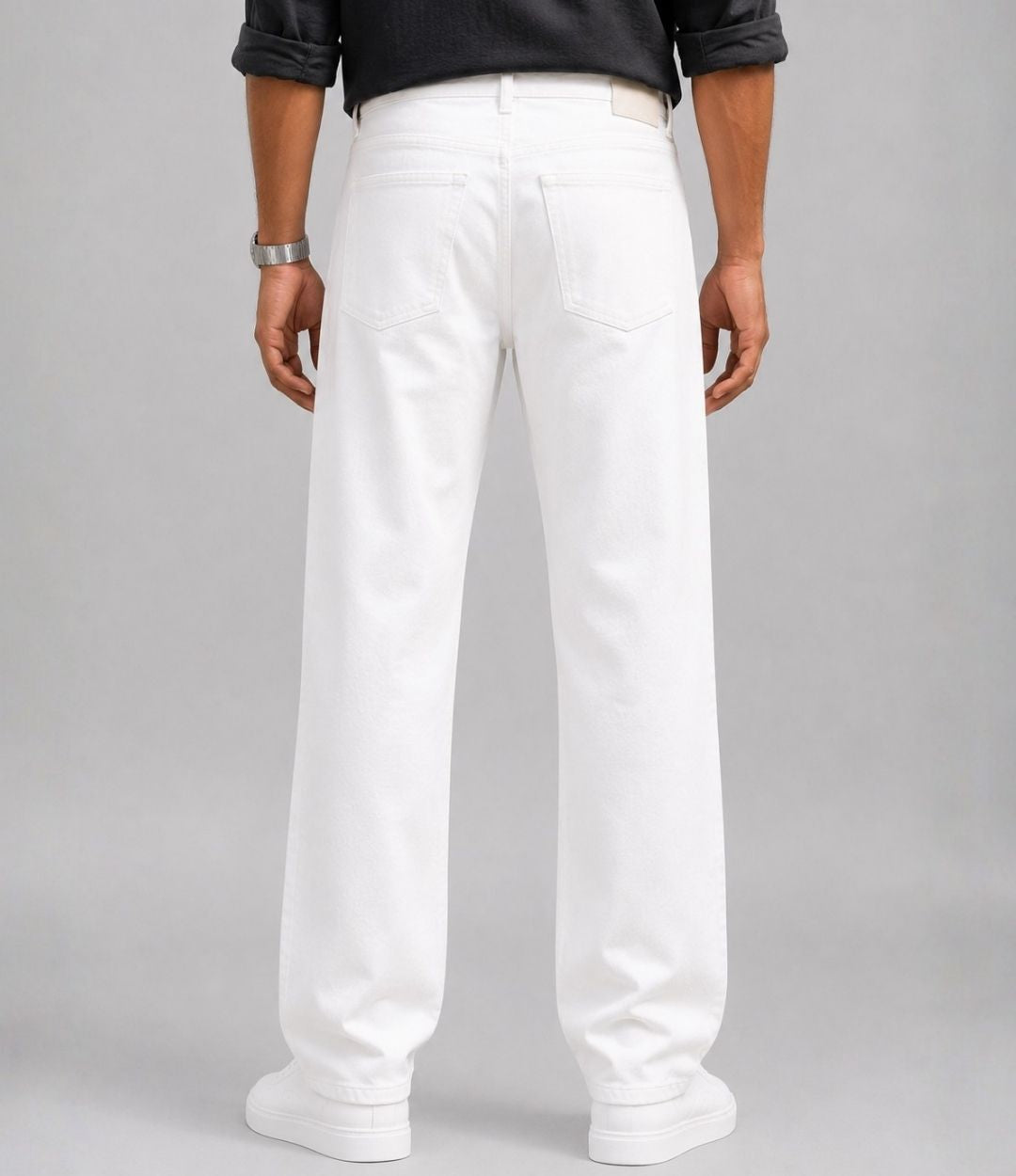 The Classic Comfort White jeans