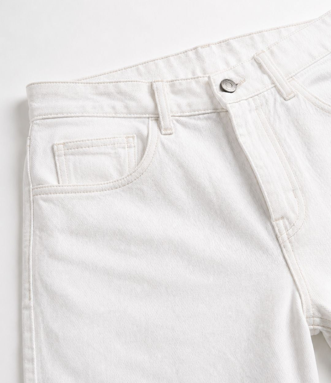 The Classic Comfort White jeans
