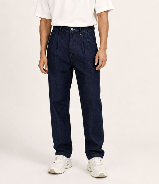 The Pleated Comfort Jeans