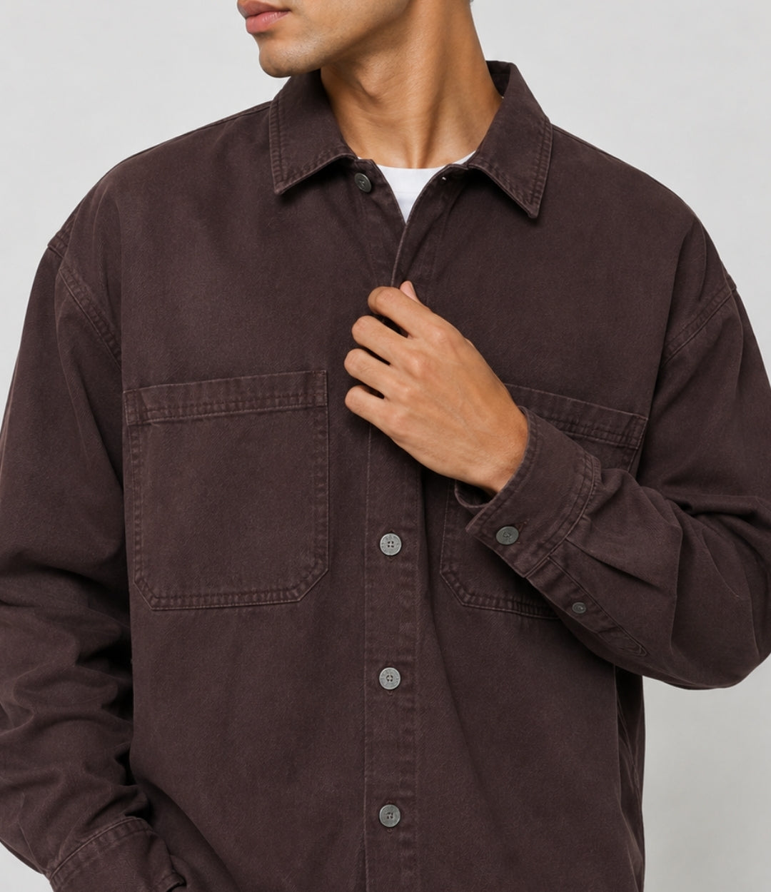 The Brown Shacket