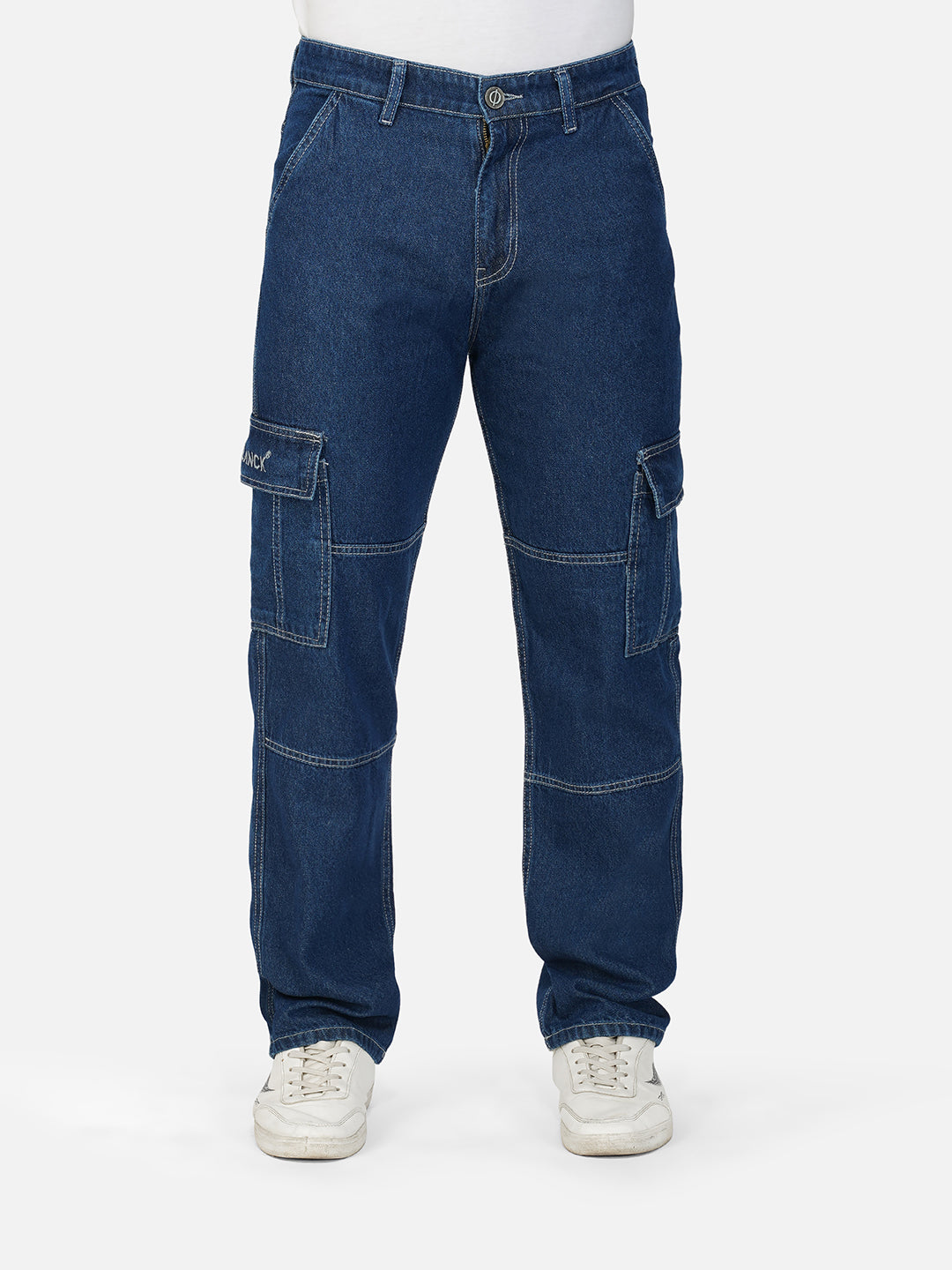 Classic Wash Cargo Jeans