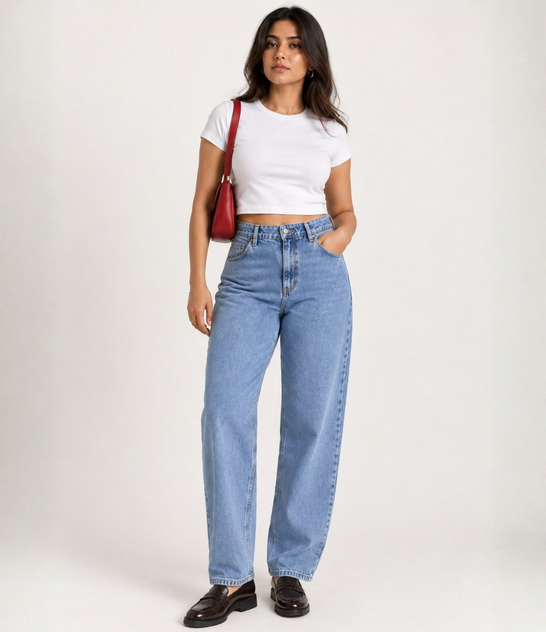 Light Wash Regular Fit Jeans