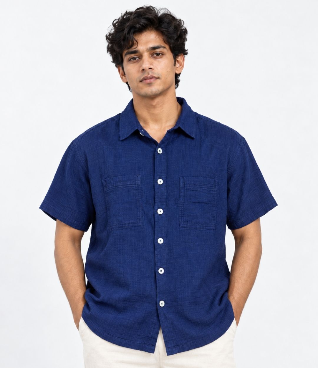 The Classic Indigo Shirt