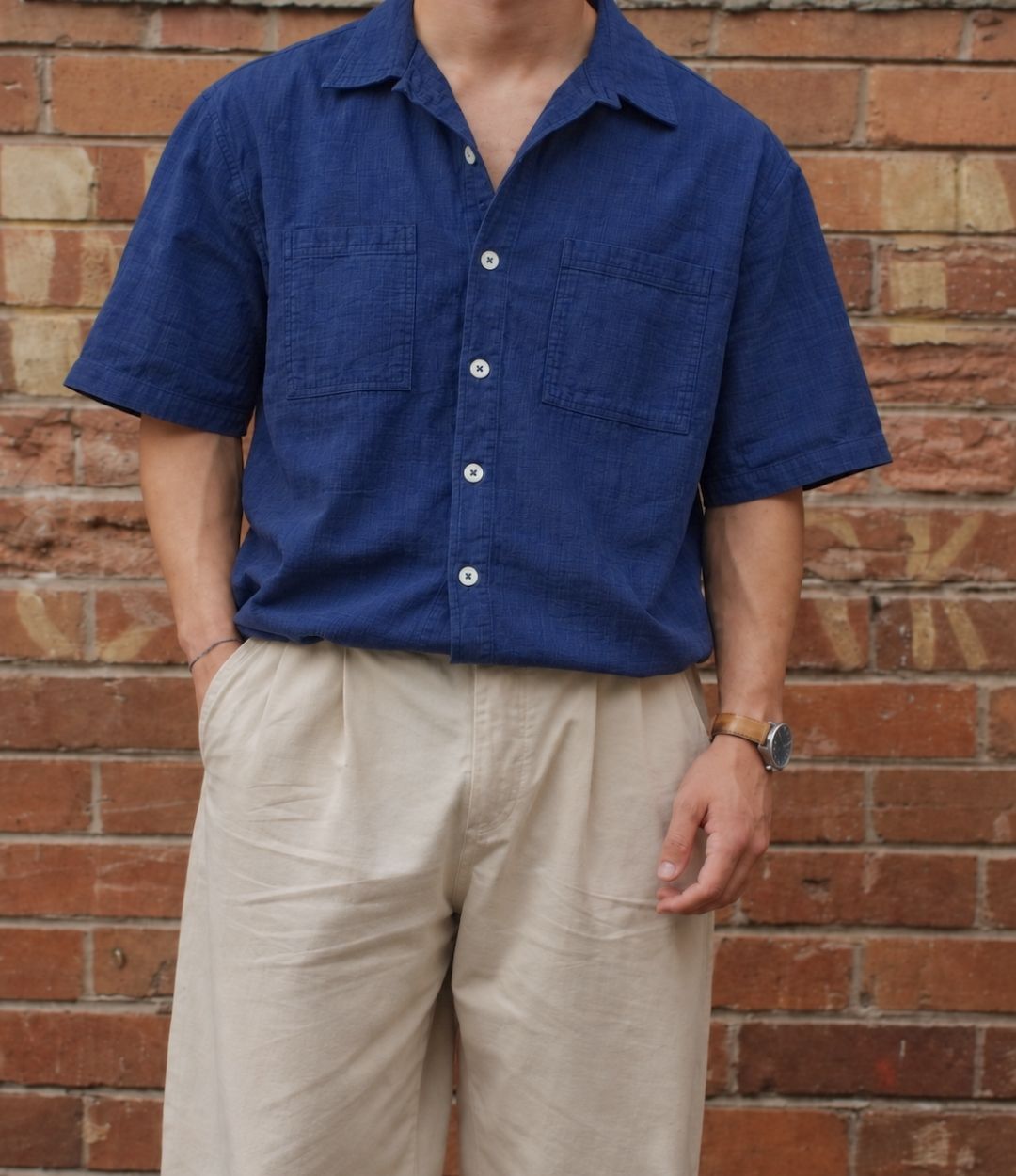 The Classic Indigo Shirt