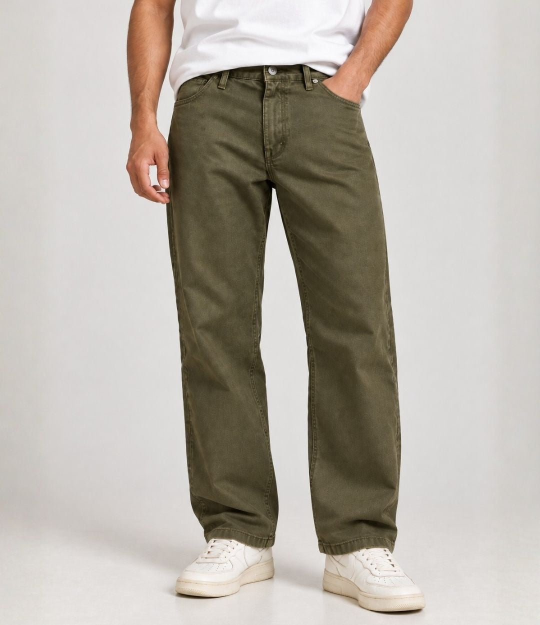 Olive Comfort Jeans
