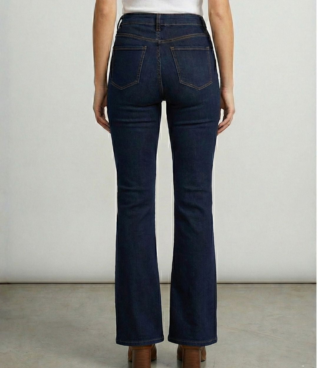 Clean Indigo Bootcut Jeans