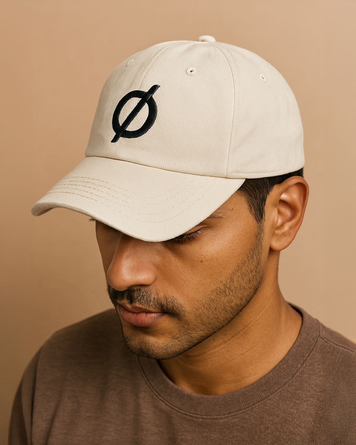 Blanck Denim Cap in Off White