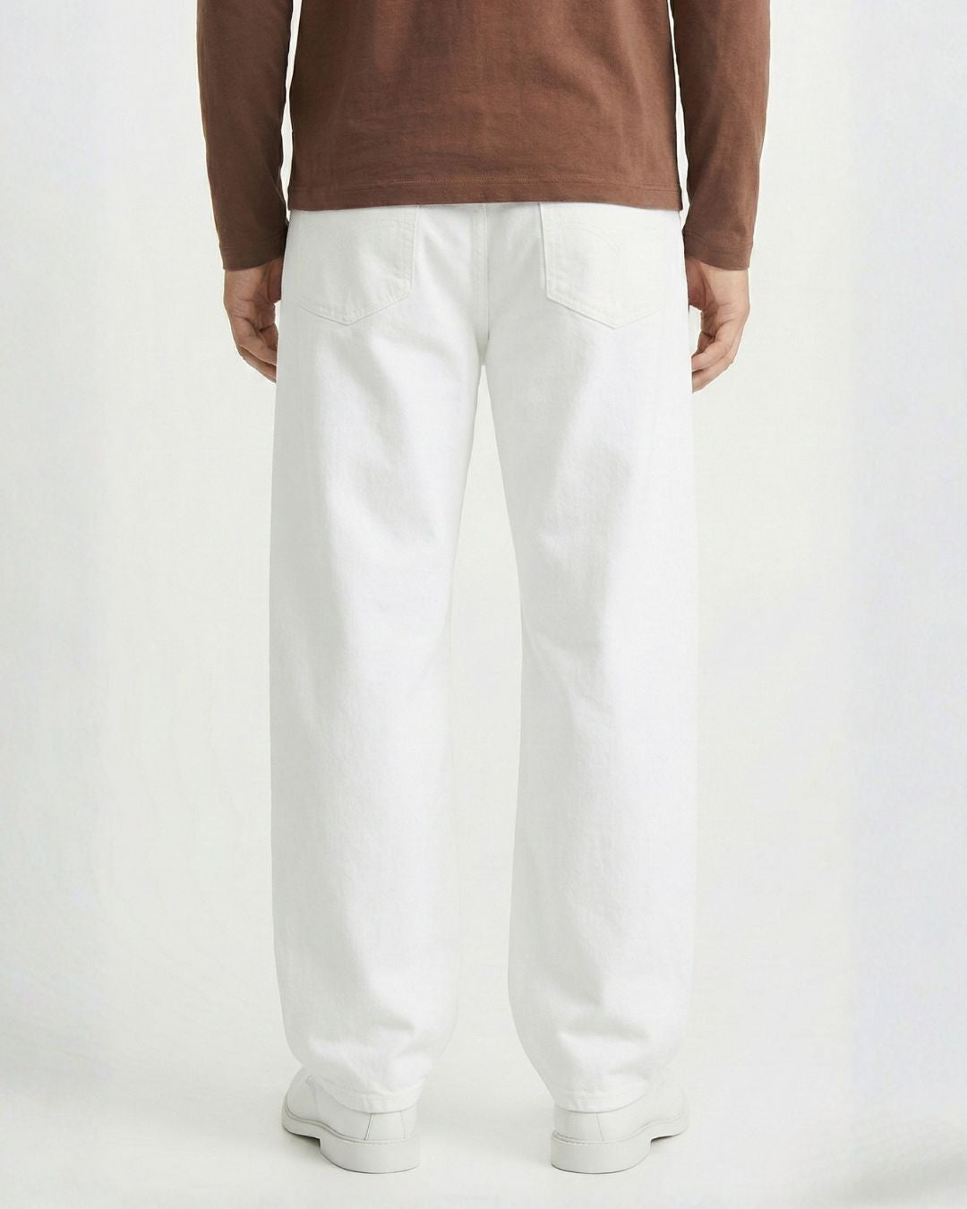 The Classic Comfort White jeans