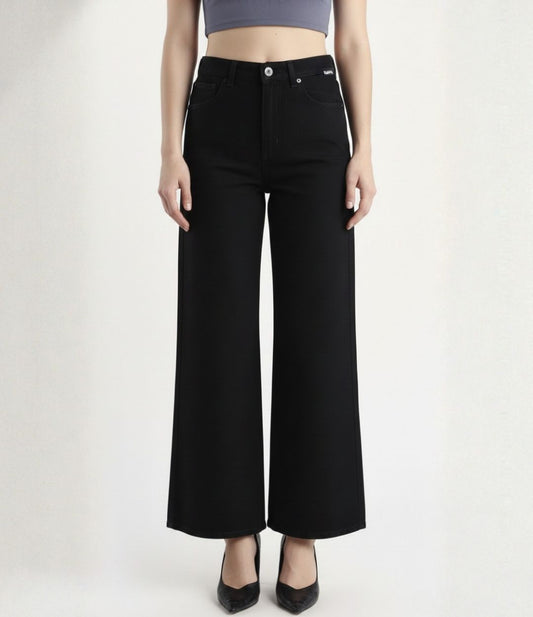 Black Wide Leg Jeans