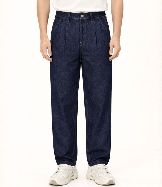 The Pleated Comfort Jeans