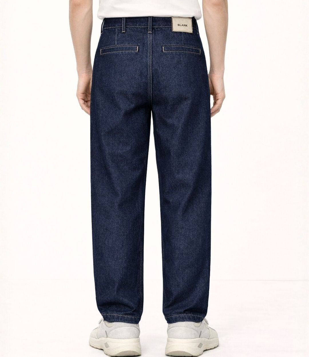 The Pleated Comfort Jeans