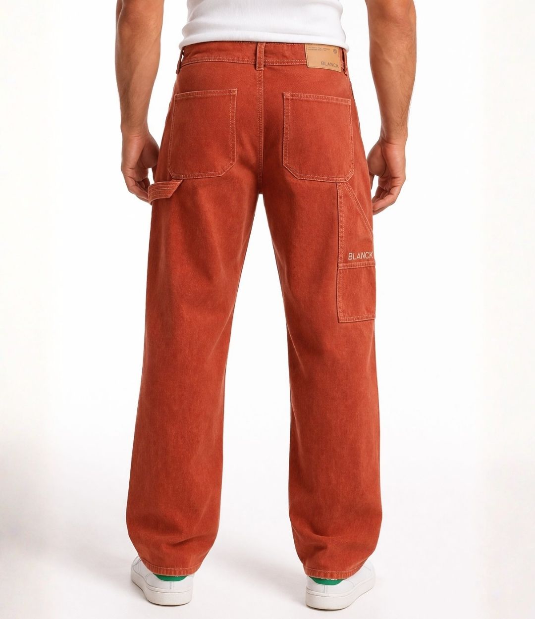 Rust Overdyed Carpenter Fit Jeans