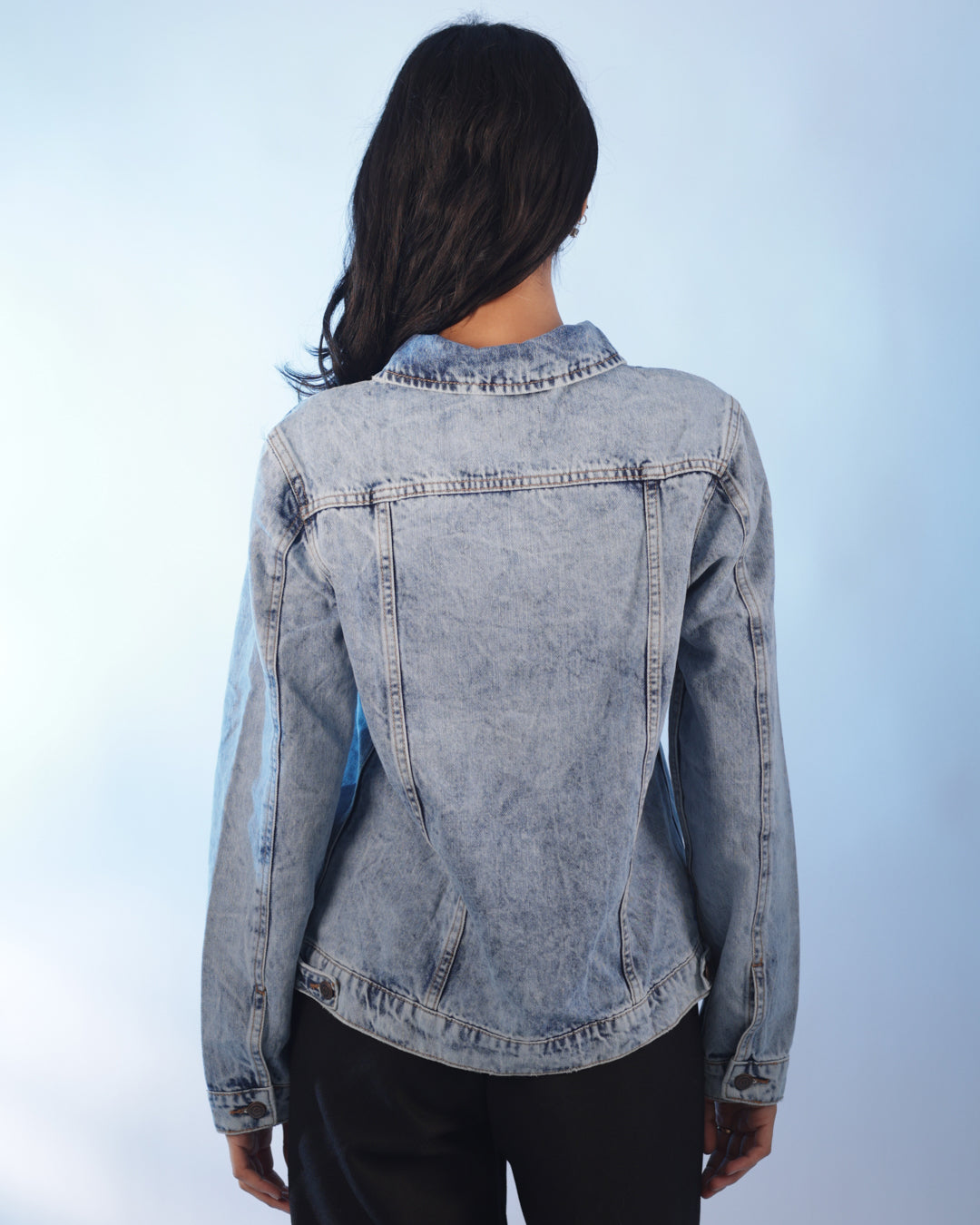 Light Washed Denim Jacket