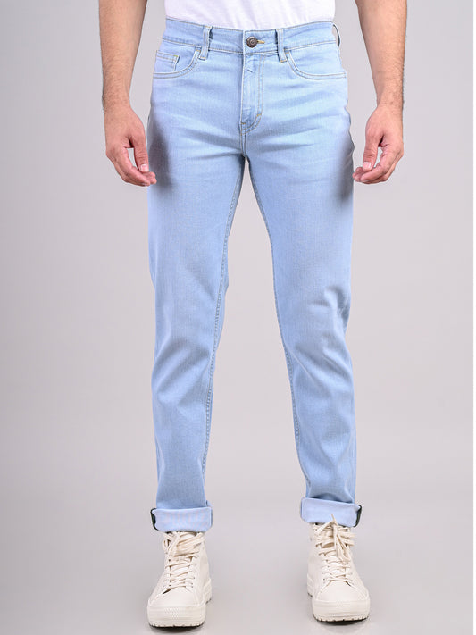 Light Wash Slim Fit Jeans