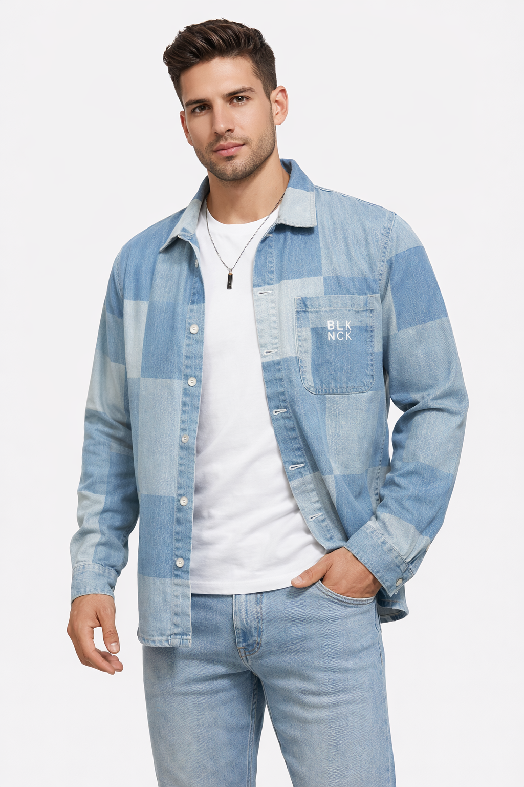 Patchwork Shacket