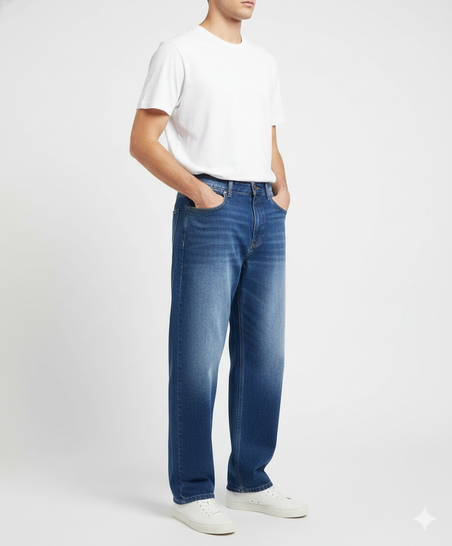 The Classic Comfort Fit Jeans In Dark Indigo