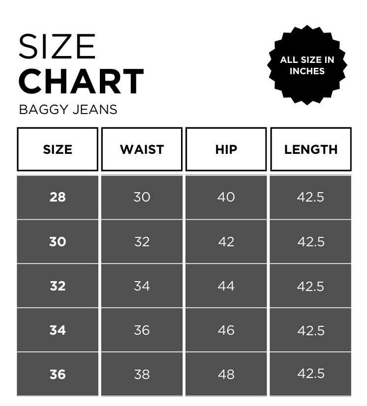 The Baggy Black jeans