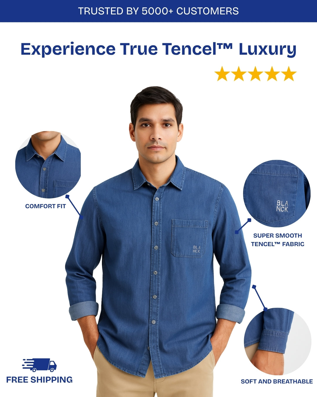 The TENCEL™ Denim Shirt